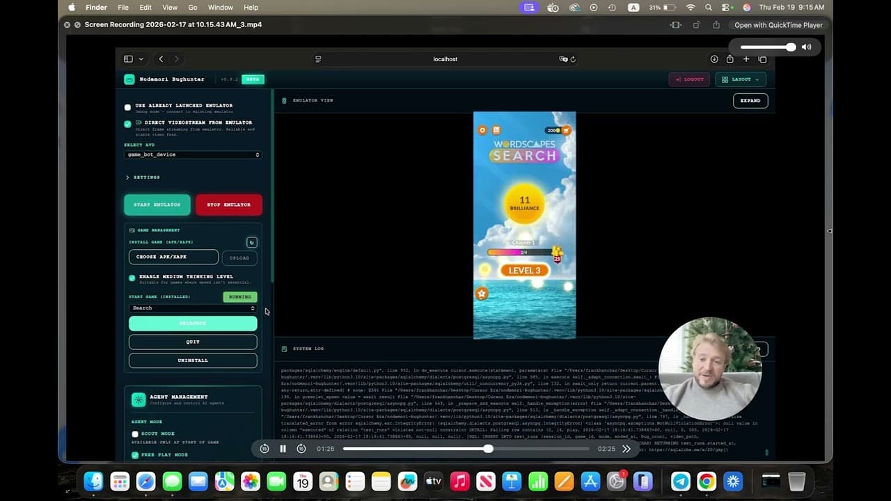 Step 02: AI PLAYS & LEARNS
